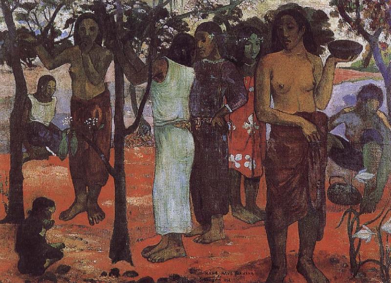 Paul Gauguin Warm days Sweden oil painting art